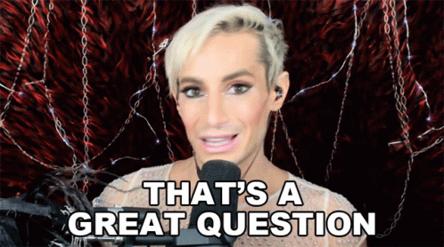 Thats A Great Question Frankie Grande GIF - Thats A Great Question Frankie Grande Good Question GIFs
