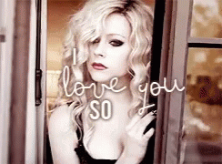 Avril Lavigne Love You GIF - Avril Lavigne Love You GIFs