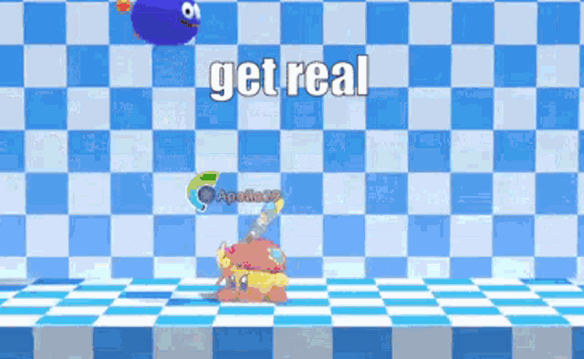 Get Real Kirby Fighters GIF - Get Real Kirby Fighters Gooey GIFs