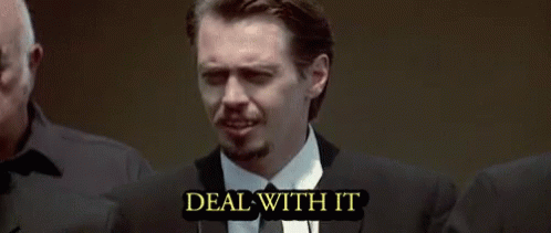 Steve Buscemi Deal With It GIF