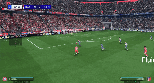 a soccer game is being played with the word responsive dribbling in the corner