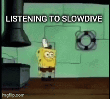 Slowdive Shoegaze GIF - Slowdive Shoegaze Listening To Slowdive GIFs