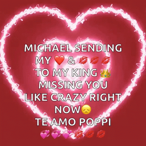 Hearts Missing Michael GIF - Hearts Missing Michael Te Amo Poppi GIFs
