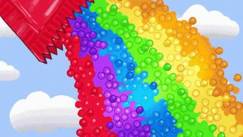 Rainbow Skittles GIF - Rainbow Skittles Candy GIFs