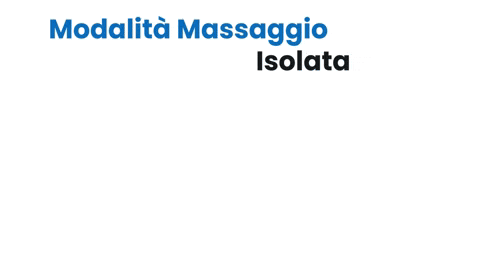 a picture of a massager with the words " massaggiatore senza fili per polpacci "