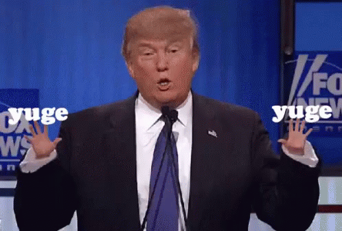 Small Hands GIF - Yuge Ego Donald Trump GIFs