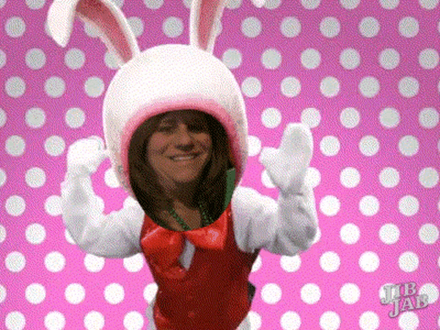 Happy Birthday Bunny Costume GIF - Happy Birthday Bunny Costume Dancing GIFs