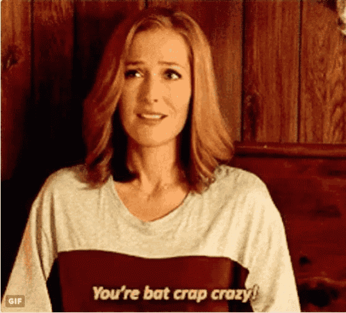 Xfiles Scully GIF - Xfiles Scully Crazy GIFs