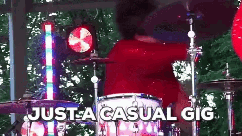 Drums Drummer GIF - Drums Drummer Casual GIFs