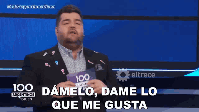 Damelo Dame Lo Que Me Gusta Dario Barassi GIF