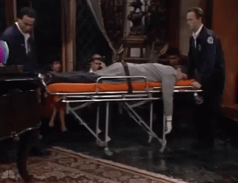 Dead Stretcher GIF - Dead Stretcher Me After Working Overtime GIFs