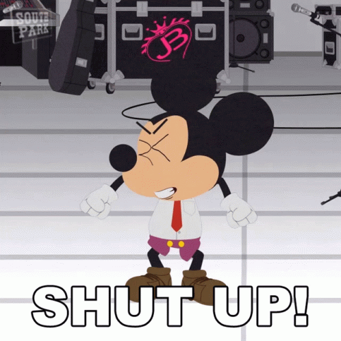 Shut Up Mickey GIF - Shut Up Mickey South Park GIFs