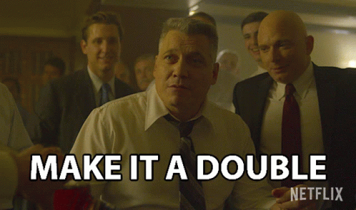 Make It A Double Drink GIF - Make It A Double Drink Drinking GIFs