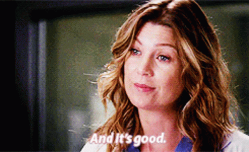 Greys Anatomy Meredith Grey GIF - Greys Anatomy Meredith Grey And Its Good GIFs