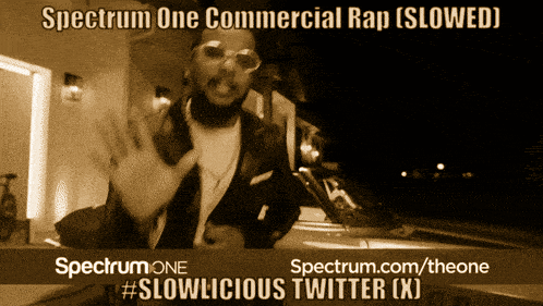a spectrum one commercial rap slowed advertisement