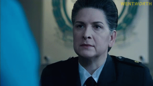 Get Out Get Out Of My Office Joan Ferguson GIF - Get Out Get Out Of My Office Joan Ferguson Wentworth GIFs