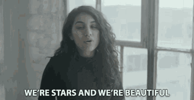 Were Stars And Were Beautiful Alessia Cara GIF - Were Stars And Were Beautiful Alessia Cara Scars To Your Beautiful GIFs