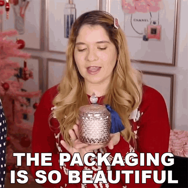The Packaging Is Beautiful Shanna GIF - The Packaging Is Beautiful Shanna Marissarachel GIFs