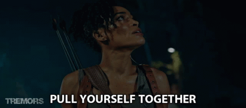 Pull Yourself Together Anna GIF - Pull Yourself Together Anna Cassie Clare GIFs
