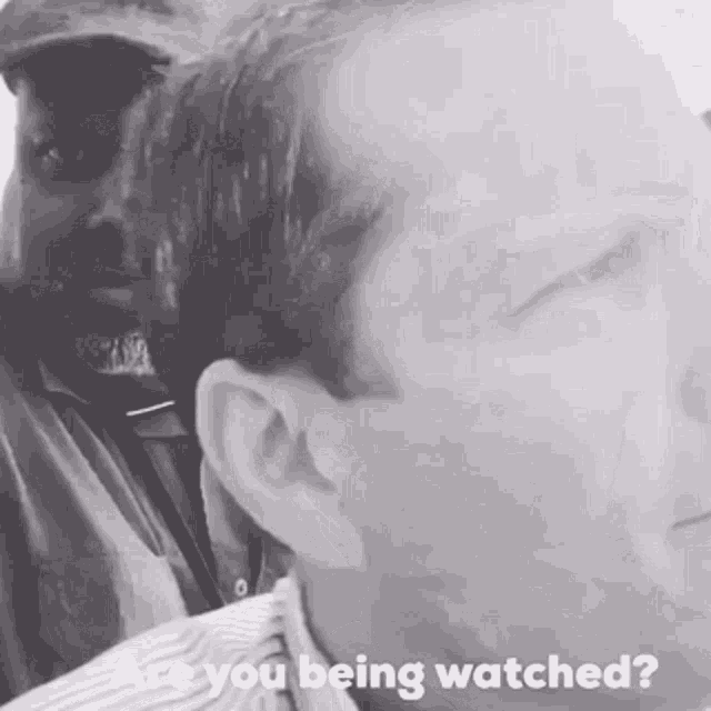 Stanley Roberts Being Watched GIF - Stanley Roberts Being Watched Over My Shoulder GIFs