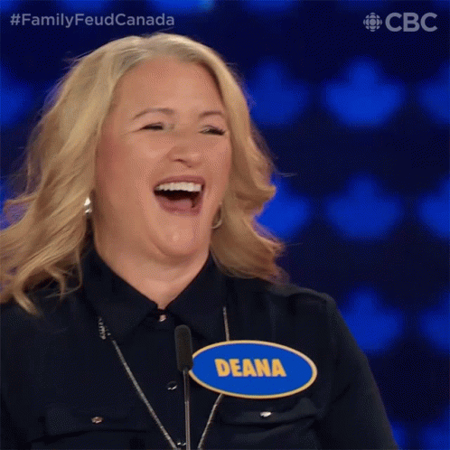 Laughing Family Feud Canada GIF - Laughing Family Feud Canada Clapping GIFs