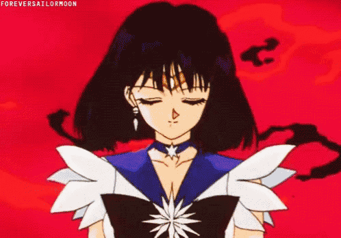 a cartoon of a girl with the words forever sailormoon on the bottom right