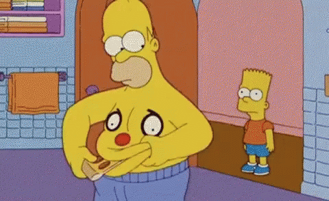 The Simpsons Awkward Situation GIF - The Simpsons Awkward Situation Homer GIFs
