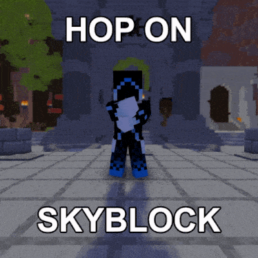 Skyblock Hop On Skyblock GIF - Skyblock Hop On Skyblock Hypixel Skyblock GIFs