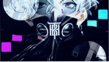 a picture of a person with a mask and the word tkc on it