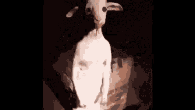 Goat Creepy Scary Creepy Goat GIF - Goat Creepy Scary Creepy Goat GIFs