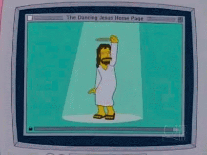 Virtua Jesus GIF - The Simpsons Dancing Jesus GIFs