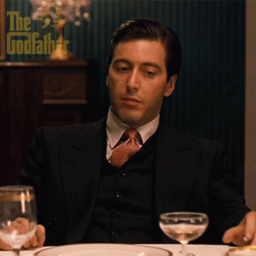 Nope Michael Corleone GIF - Nope Michael Corleone Al Pacino GIFs