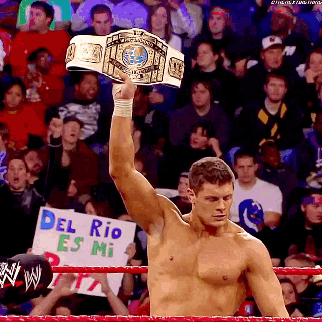 Cody Rhodes Intercontinental Champion GIF