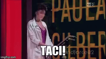 Taci Paula GIF - Taci Paula Gilberto GIFs