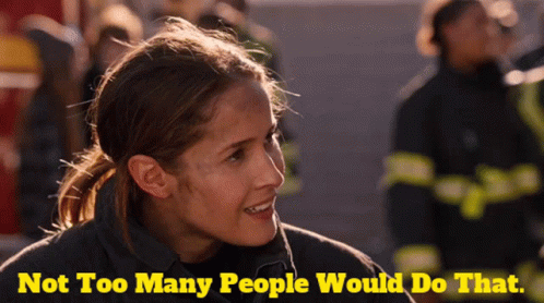 Station19 Andy Herrera GIF - Station19 Andy Herrera Not Too Many People Would Do That GIFs