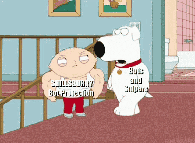 a cartoon of griffin and stewie from the family guy