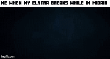 Elytra Minecraft GIF - Elytra Minecraft Minecraft Memes GIFs