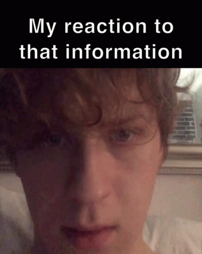 My Reaction To That Information My Reaction To That Information Meme GIF - My Reaction To That Information My Reaction My Reaction To That Information Meme GIFs