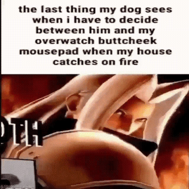 Butt Dog GIF - Butt Dog Sephiroth GIFs