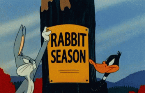 Rabbit Season Dick Butt GIF - Rabbit Season Dick Butt Duck Season GIFs