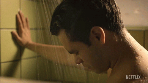 In The Shower Ab Quintanilla GIF