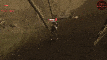 a video game is being played and trader 93m is being killed