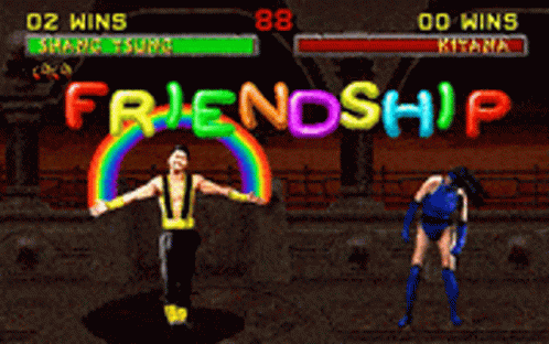 Friendship Mortal Kombat GIF - Friendship Mortal Kombat Fatality GIFs