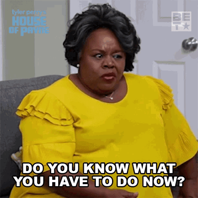 Do You Know What You Have To Do Now Ella Payne GIF - Do You Know What You Have To Do Now Ella Payne House Of Payne GIFs