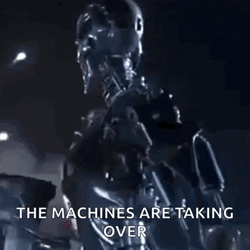 Terminator Terminator Robot GIF - Terminator Terminator Robot Looking GIFs