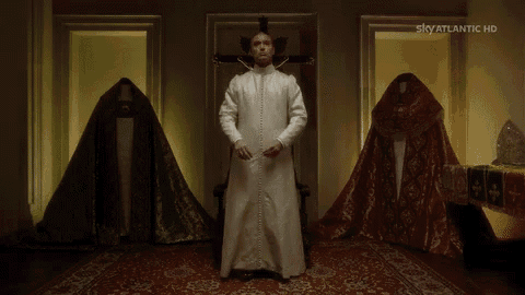 The Young Pope Dress Up GIF - The Young Pope Dress Up GIFs
