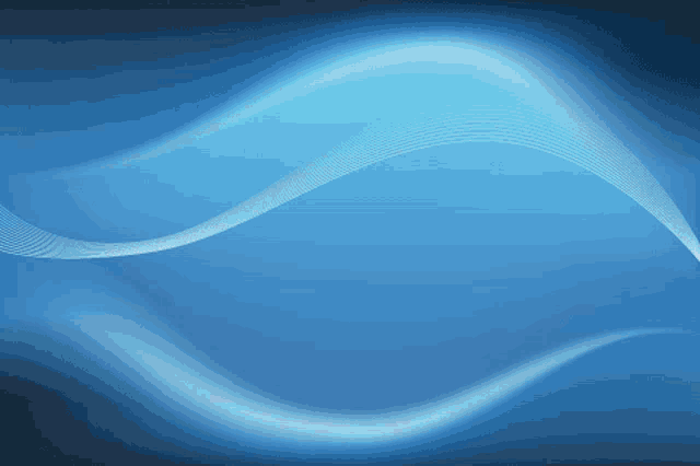 a blue background with a swirl of light on it