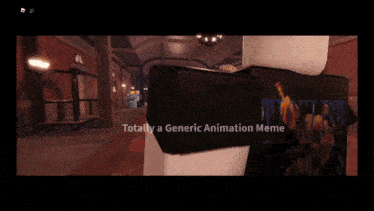 a group of roblox characters standing in front of a building