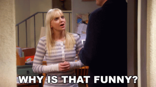Why Is That Funny Christy Plunkett GIF - Why Is That Funny Christy Plunkett Anna Faris GIFs