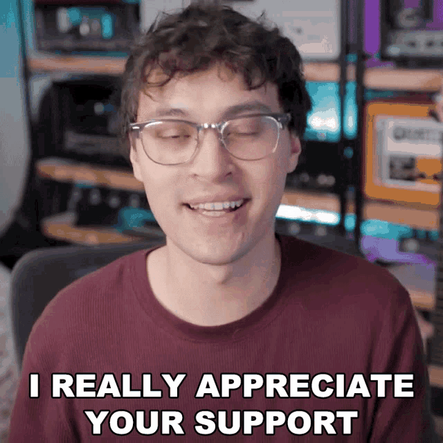 I Really Appreciate Your Support Hunter Engel GIF - I Really Appreciate Your Support Hunter Engel Agufish GIFs